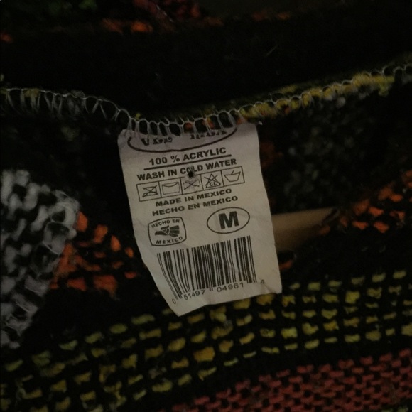 Multi-Color Surfer Boyfriend Pullover Hoodie, Med - Picture 7 of 9